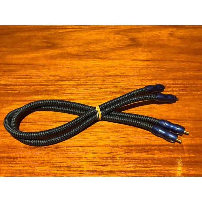 Audioquest Diamondback RCA Cables 1/2 metre, pre loved