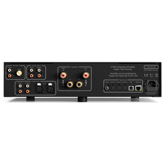 Hegel - H190V - Integrated Amplifier (Pre-Order for May arrival)