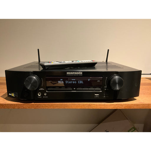 Marantz nr1606 slimline av receiver, black, pre loved