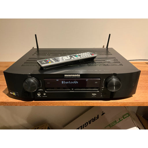 Marantz nr1606 slimline av receiver, black, pre loved