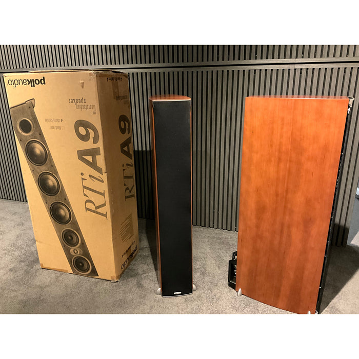 Polk Audio RTIA 9 Tower Speakers in Cherry finish , Pre Loved