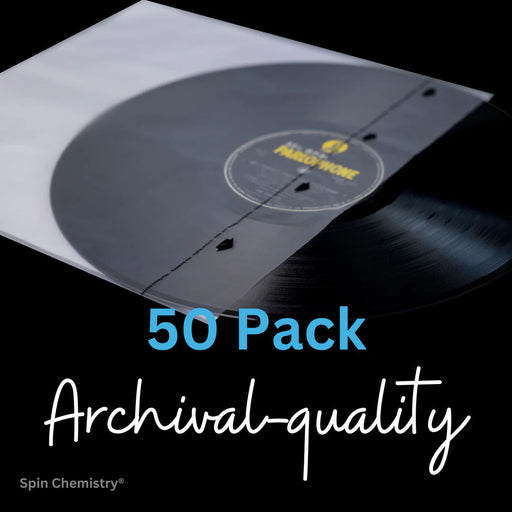 Spin Chemistry - White Audiophile - Inner Record Sleeves