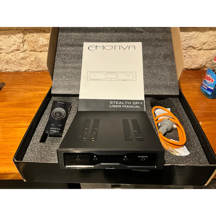 Stealth SP-1 Phono stage Black Pre Loved