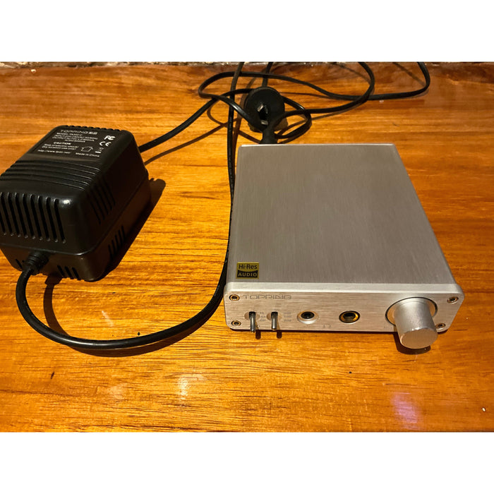 Topping A30 Headphone amplifier silver, Pre Loved