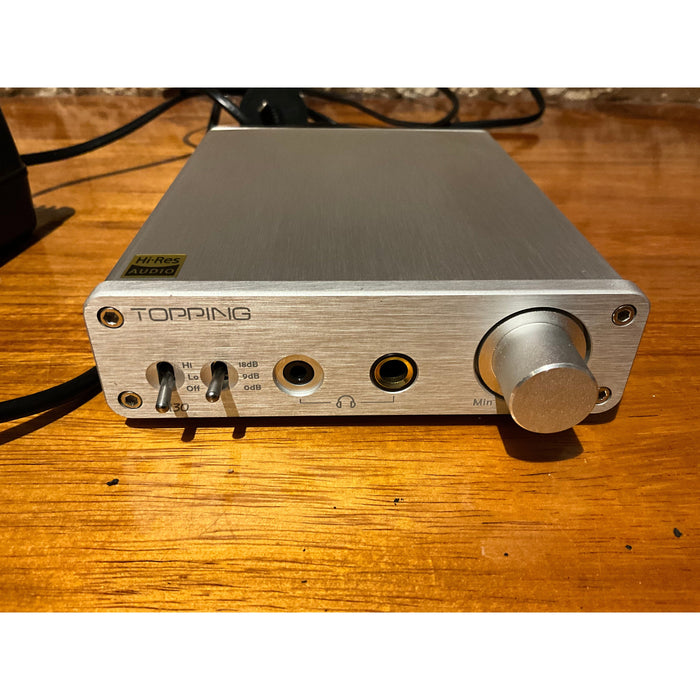 Topping A30 Headphone amplifier silver, Pre Loved