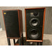 Wharfedale Linton Speakers with stands in Mahogany, Pre Loved