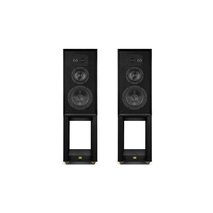 Wharfedale - Super Linton - Bookshelf Speakers w/ Stands