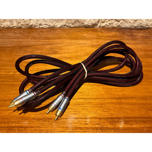 Whatmough Audio RCA cables 2 metre pair.pre loved