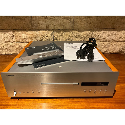 Yamaha CDS1000 SACD, CD player silver/wood Pre Loved