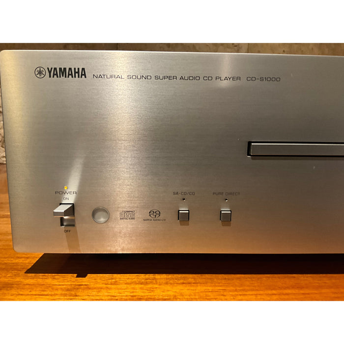 Yamaha CDS1000 SACD, CD player silver/wood Pre Loved